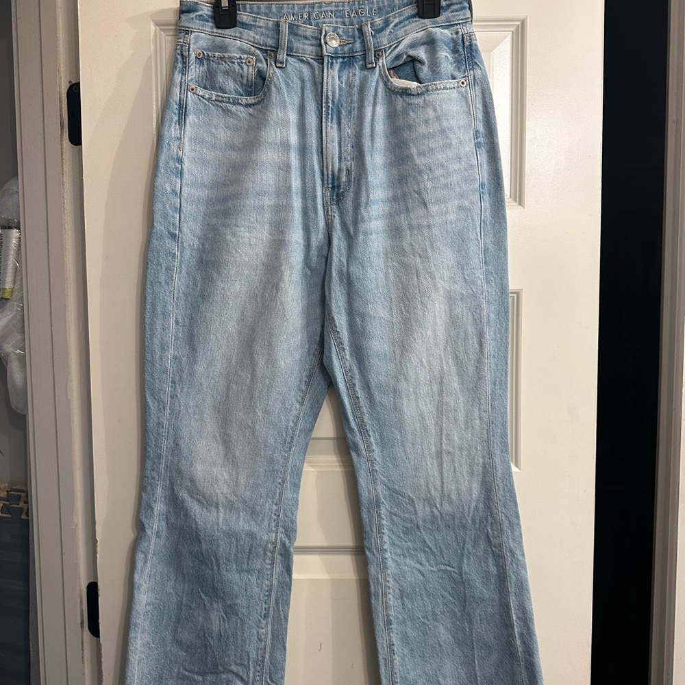 American Eagle Light Blue Denim Jeans- 8